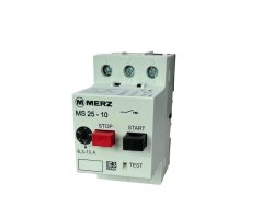 Motorový ochranný spouštěč Merz MS25-10, 6,3-10 A