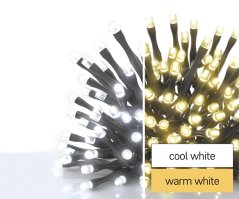 LED vánoční řetěz Emos Standard D1AN01, IP44, venkovní, teplá/studená bílá - 10 m