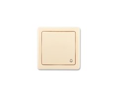 Spínač kompletní ABB Swing 3557G-C80343 C1, s potiskem - krémová