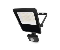 LED reflektor s pohybovým čidlem Emos Visio ZS2933, IP54, 30 W, černý - neutrální bílá