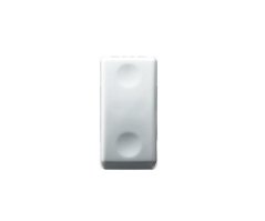 Modul tlačítka Gewiss System GW20510, IP41, 1 modul, 10 A - bílý