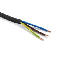 Kabel CYSY H05VV-F 3Gx0,75 C Kablo Vrchlabí - černý