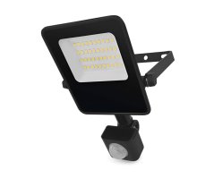 LED reflektor Emos Visio ZS2923, IP54, 20 W, černý - neutrální bílá
